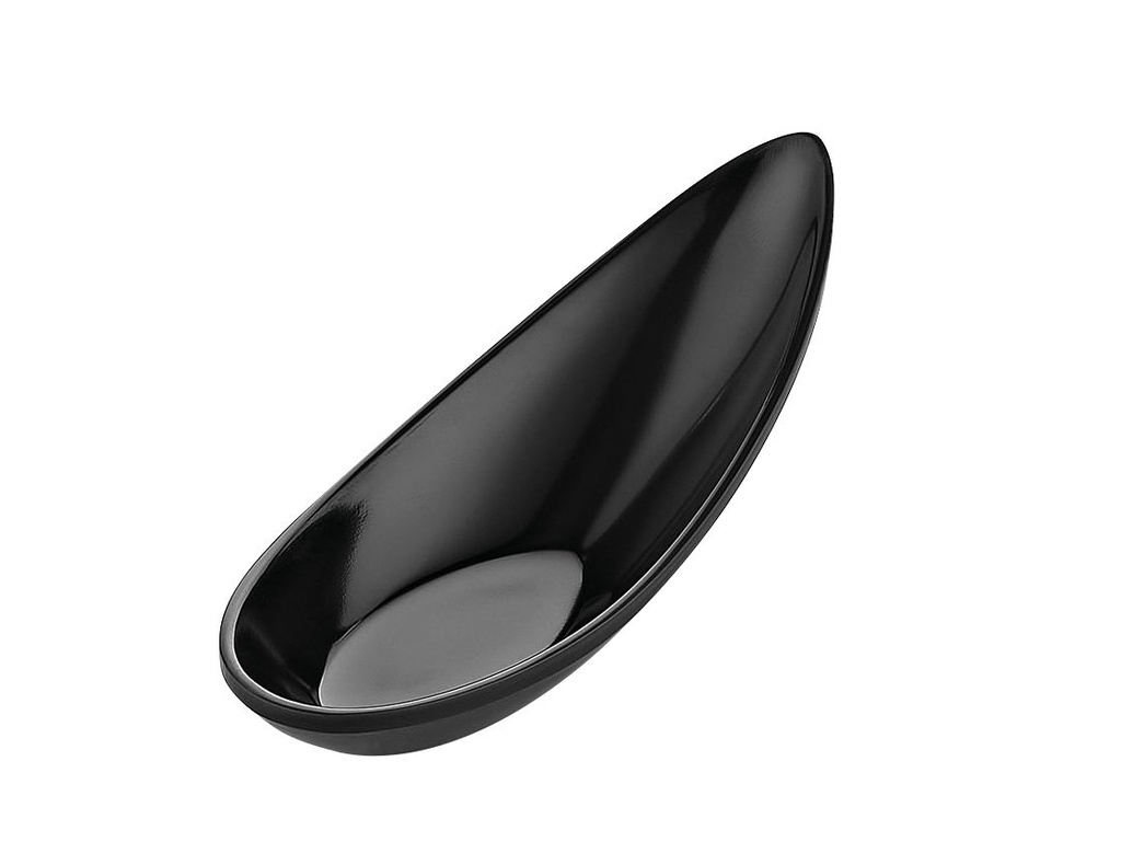 [B98213018N] BLACK DEGUSTATION TEASPOON ENJOY 11x4cm