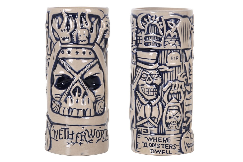 [B1049002] #-24- TIKI MONSTER ø7.5x17cm / 45cl