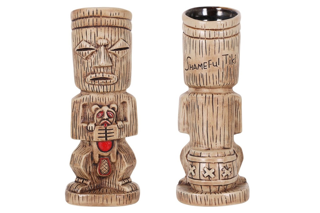 #-24- TIKI SHAMEFUL ø8x21cm / 38cl