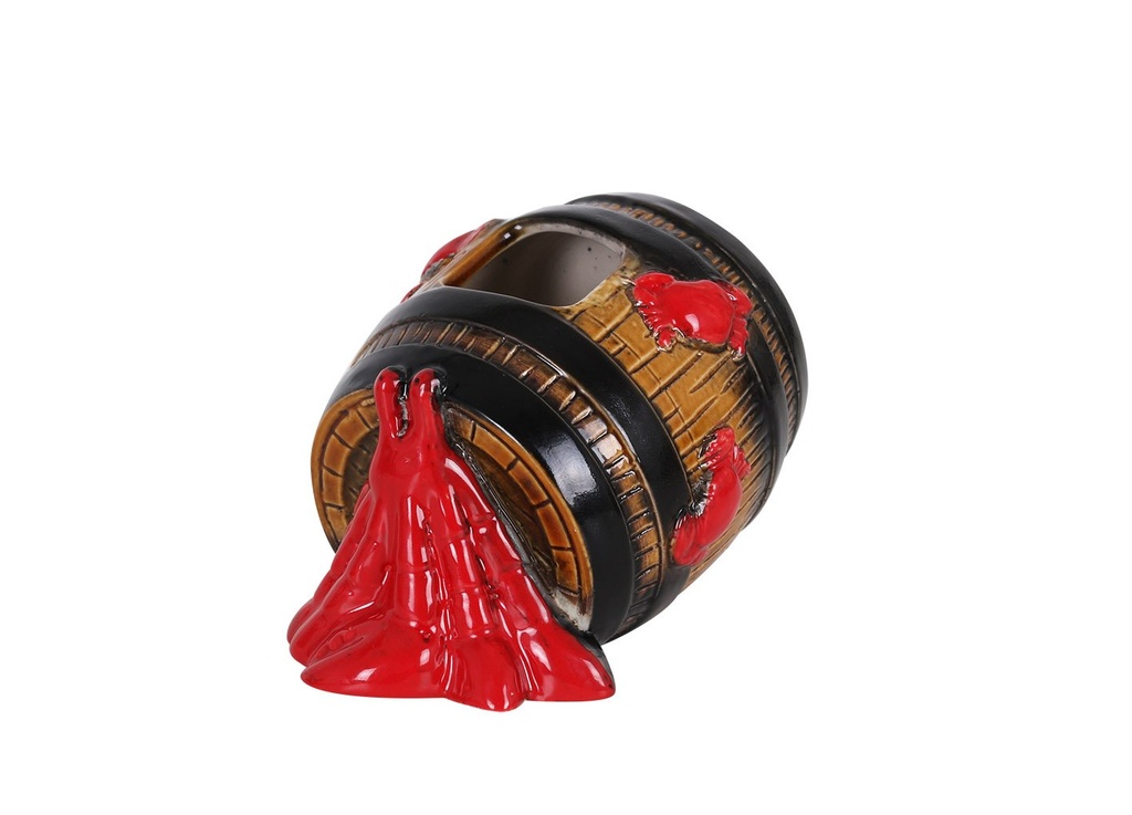 #-24- TIKI BARREL 15x11x10cm / 50cl
