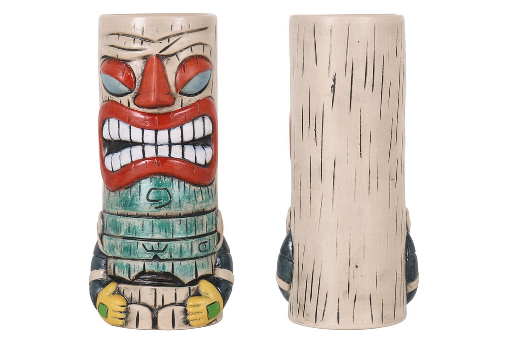 #-24- TIKI RAINBOW ø7.3x19.5cm / 38cl