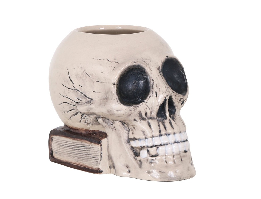 #-16- TIKI SKULL 14x9x12cm / 70cl