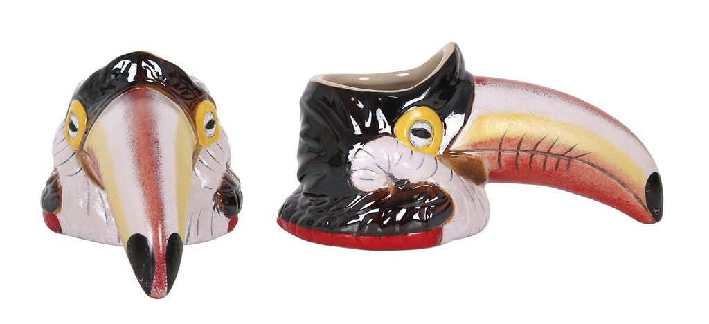 [B1049027] #-24- TIKI TUCAN 18x9cm / 28cl