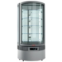 Vitirina cilíndrica "vitrina completa", 5 niveles, ventilada