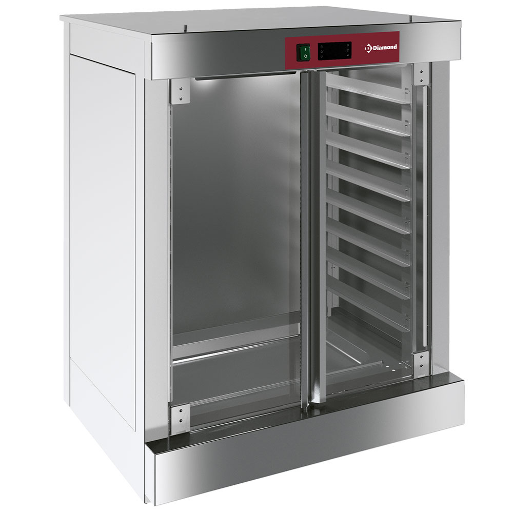 Armario de levantura para hornos, 2 puertas 8 niveles