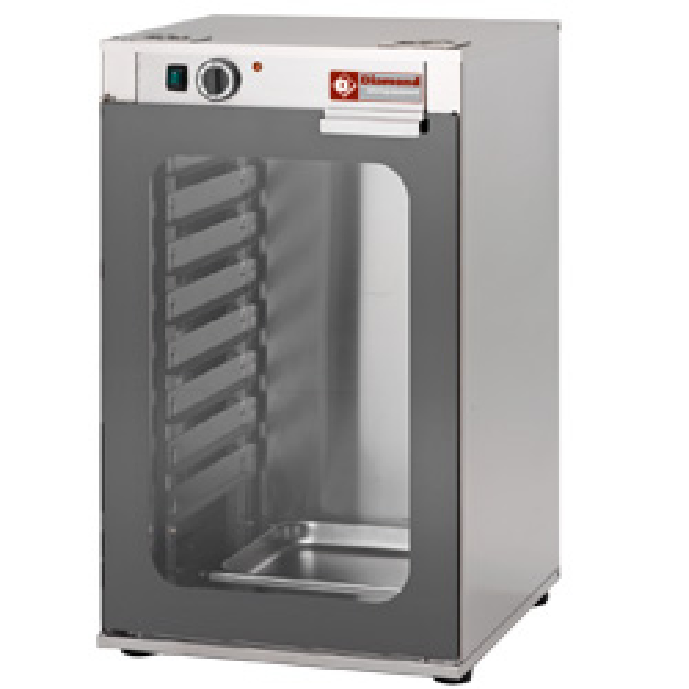 Armario de levantura para hornos, 1 puerta, 8 niveles
