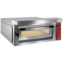 Horno eléctrico para pizza, 6 pizzas 350mm - FULL de piedra refractaria