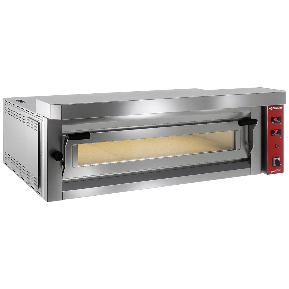 Horno eléctrico para pizzas "extra large", 6 pizzas
