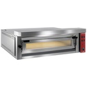 Horno eléctrico para pizza "extra large", 9 pizzas 350mm - FULL de piedra refractaria 