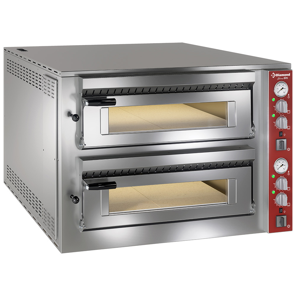 Horno eléctrico 2x 6 pizzas