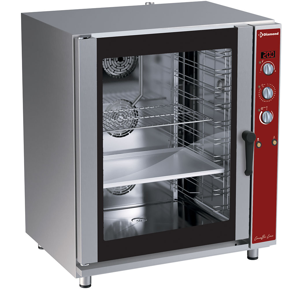 Horno de conveccion eléctrico 10x EN(GN) umidificator automatico
