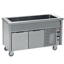 Elemento a cuba refrigerada sobre armario refrigerado