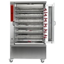 Asador de gas, 11 espadas, (66 pollos)
