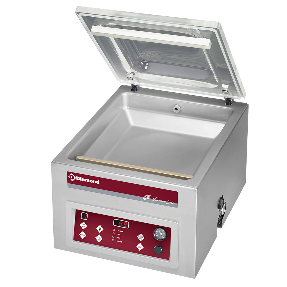 Máquina sistema a vacuo, cámara 350x370xh150 mm - 16 m3/h