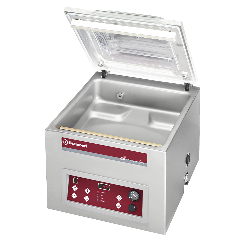 Máquina sistema a vacuo,  cámara 420x370xh180 mm - 21 m3/h