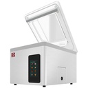 Máquina de vacío, tanque de acero inoxidable 460x420xh180 mm. 21 m3/h pantalla TOUCH
