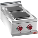 Cocina eléctrica de 2 placas cuadrado -Top-