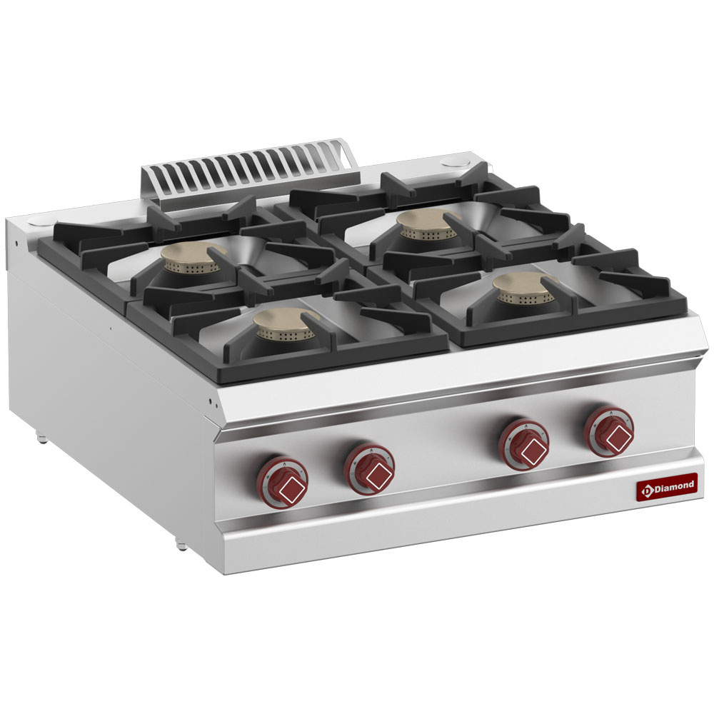 Cocina de 4 fuegos de gas -Top-