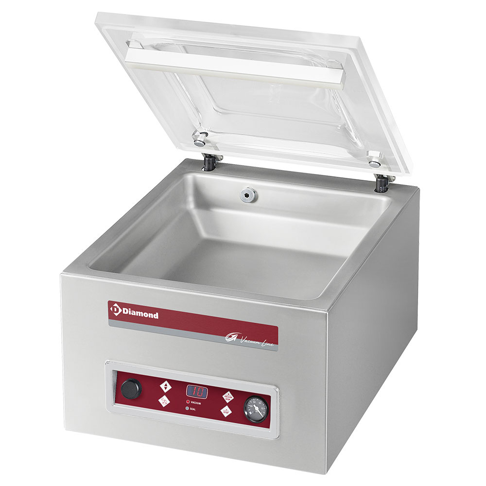 Máquina sistema vacío, cámara 350x370xh150 mm - 8 m3/h