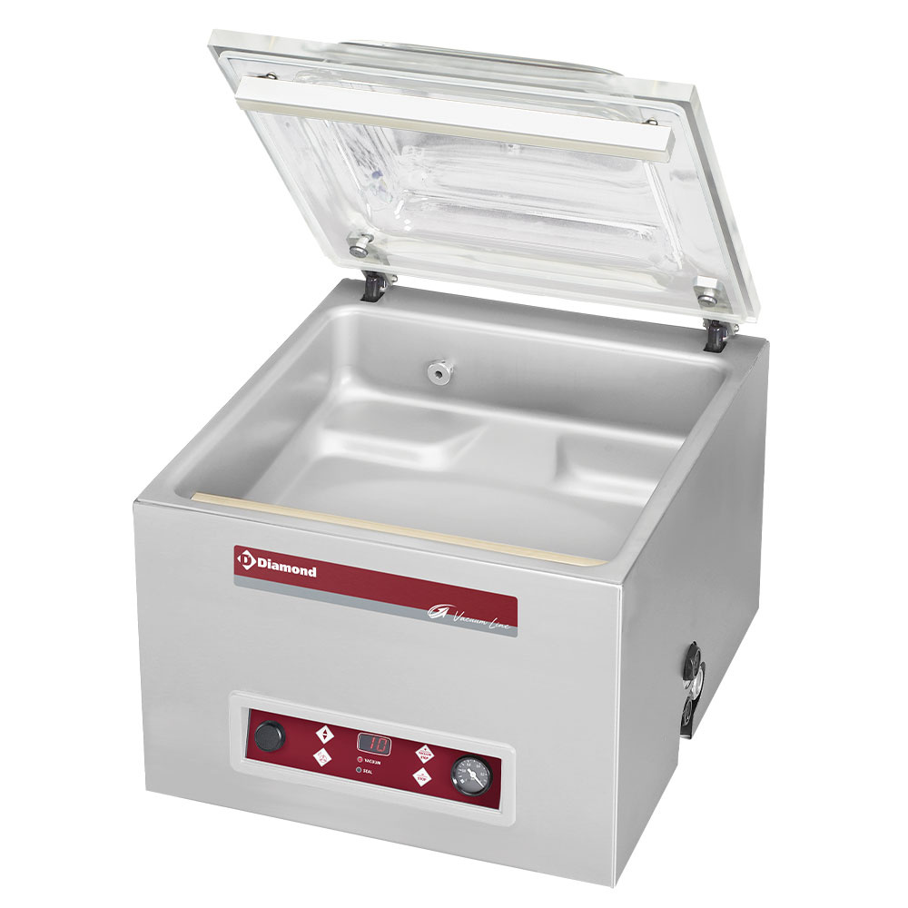 Máquina sistema a vacío, cámara 420x370xh135 mm - 16 m3/h