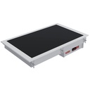 Elemento vitrocerámico negro 3x GN 1/1