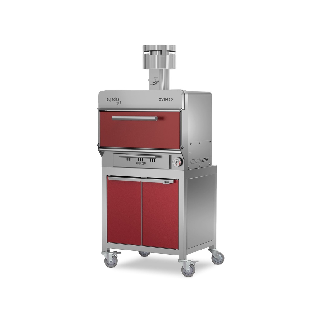 [P850502R] Horno de brasa Classic 50 Rojo