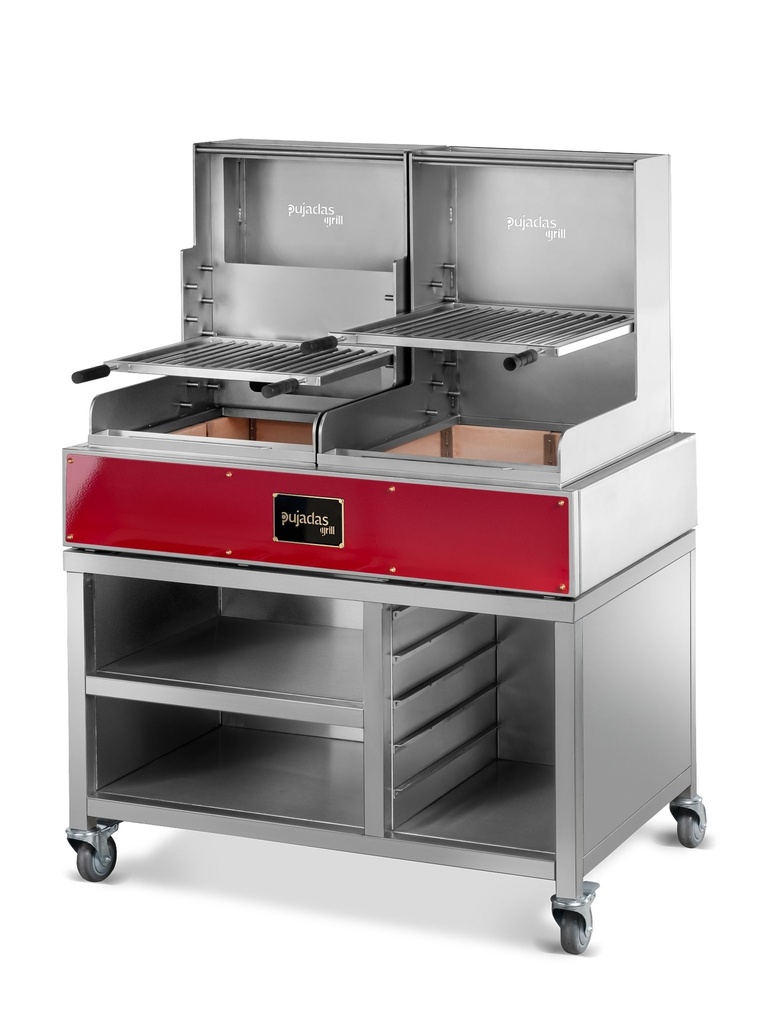 [P8583210R] Brasa abierta lite Roja