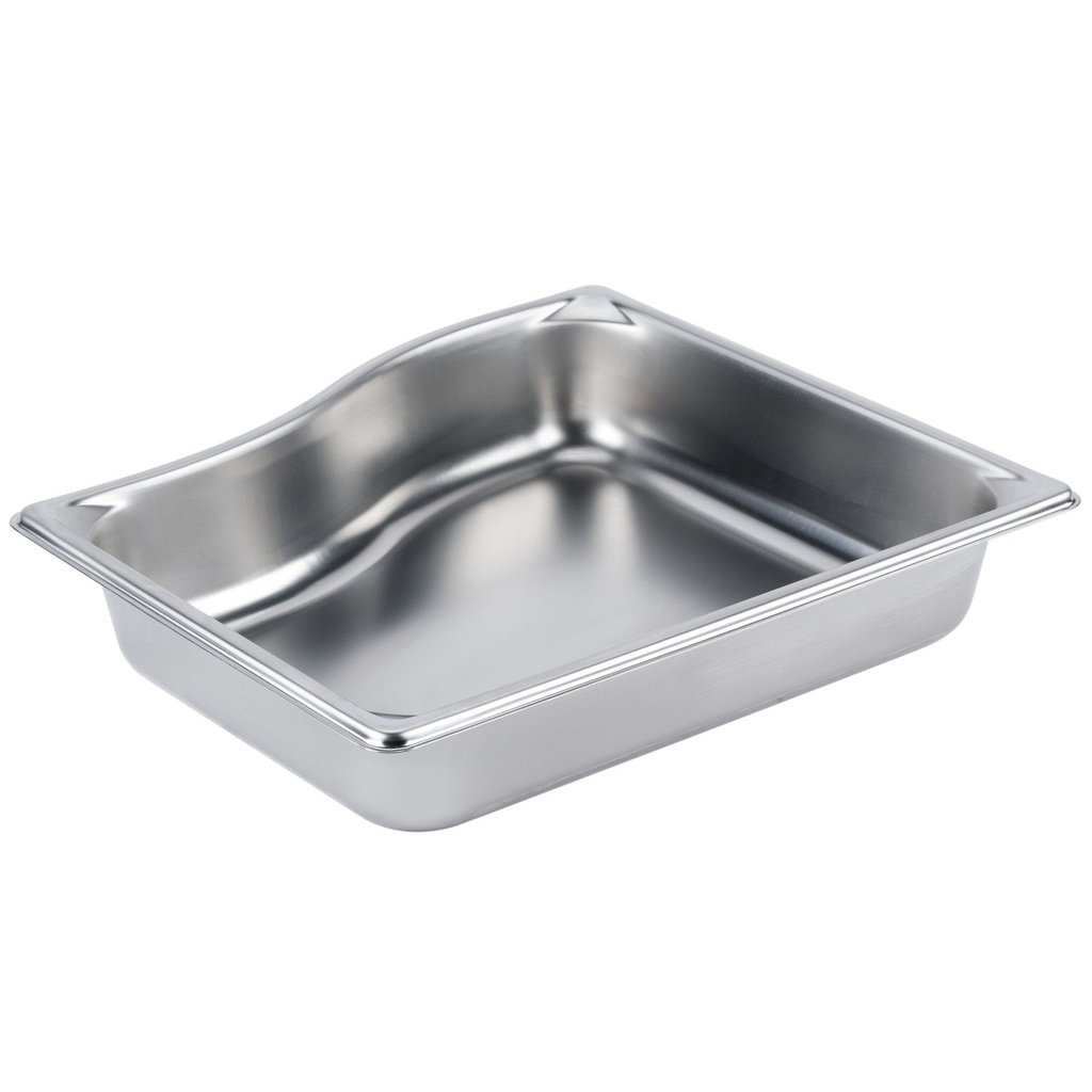 Tamaño completo de 2 ½ pulgada de profundidad Super Pan® de acero inoxidable super forma corta sartén salvaje