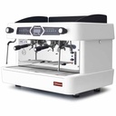 Maquina de cafè expresso 2 grupos, automatíco (con display) - BLANCO