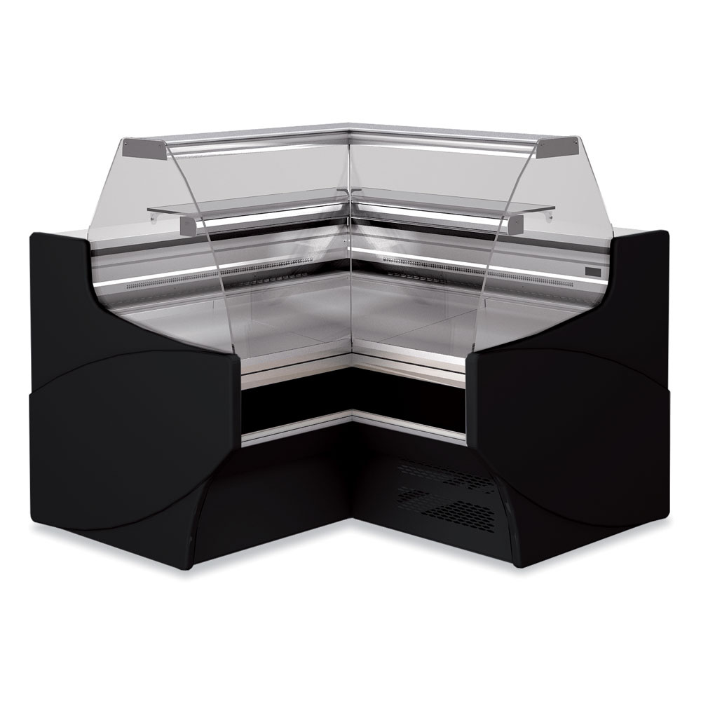 Ángulo cerrado de 90°, ventilado - NEGRO