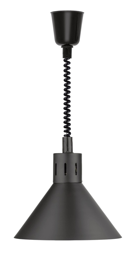 Lámpara mantenedora STYLE de negro extensible hasta 190 centímetros