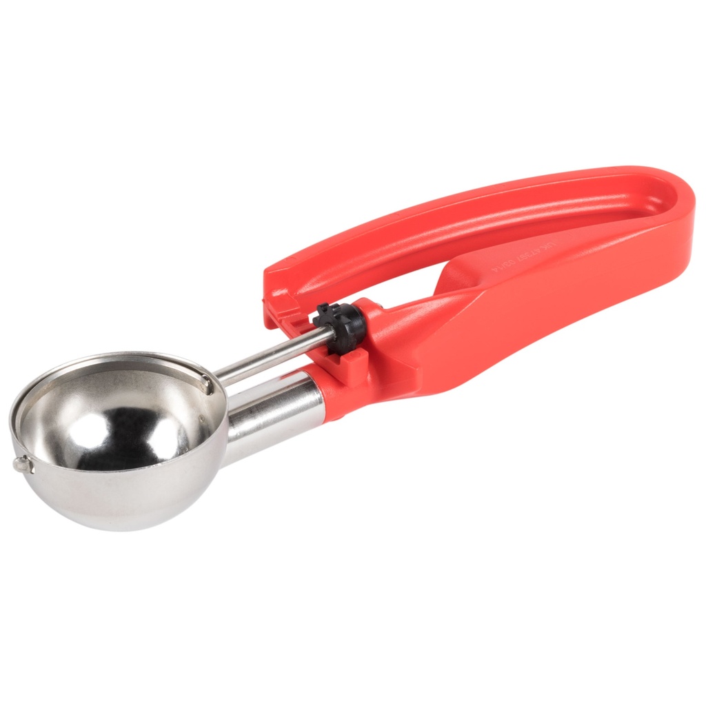 [47397] Porcionador apretable de 45 ml con mango rojo