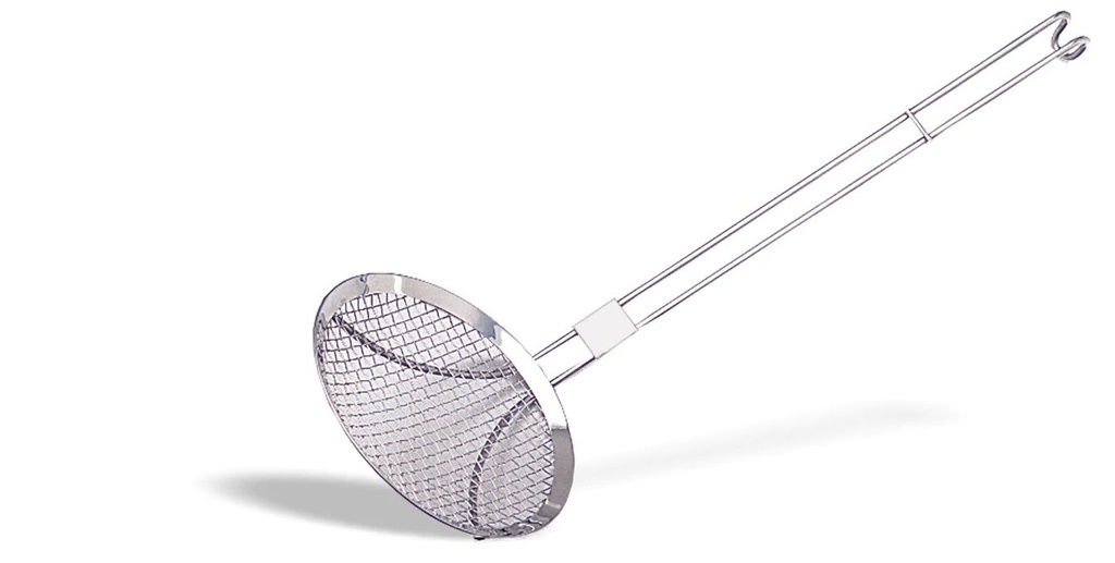 Espumadera de alambre de acero inoxidable de 15 centímetros