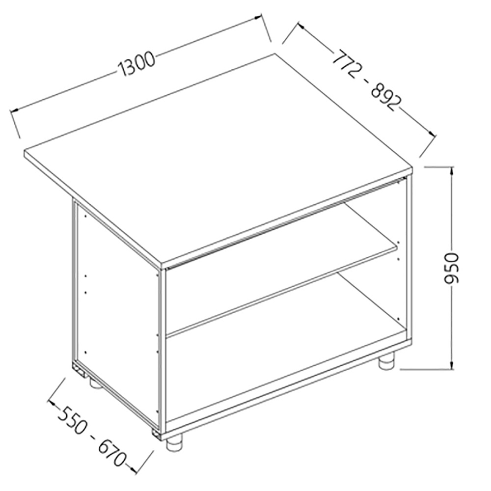Mostrador de bar neutro_sección de caja