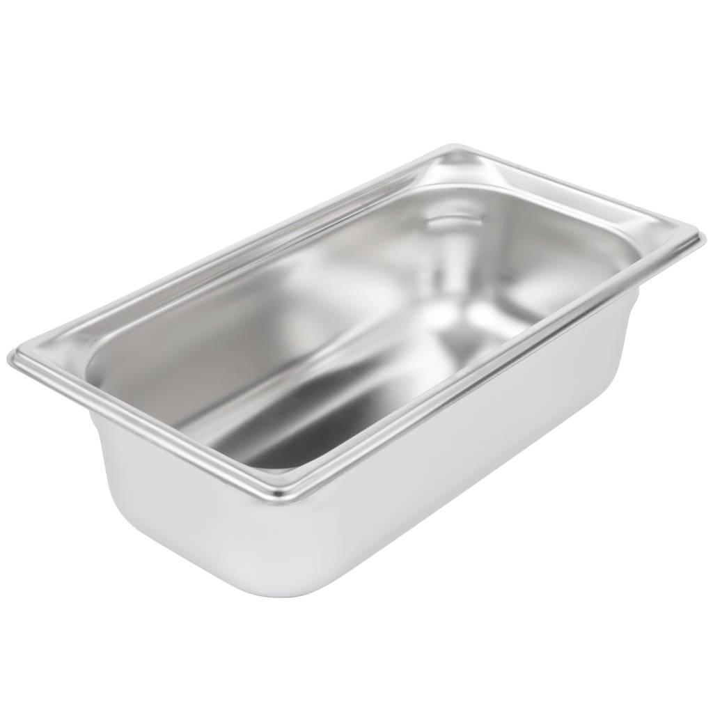 [90342] Cubeta Gastronorm Super Pan 3® de acero inoxidable de tamaño 1/3 y 100 mm de profundidad