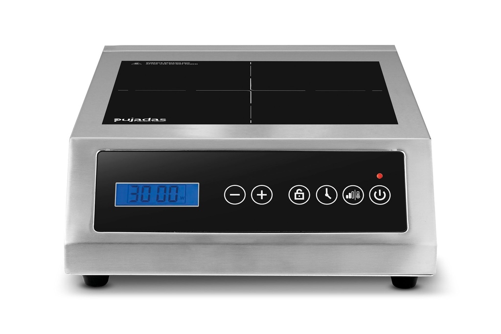 Placa de Inducción IP Pro 35 con tecnología de potencia contínua de 3000 W versión UK