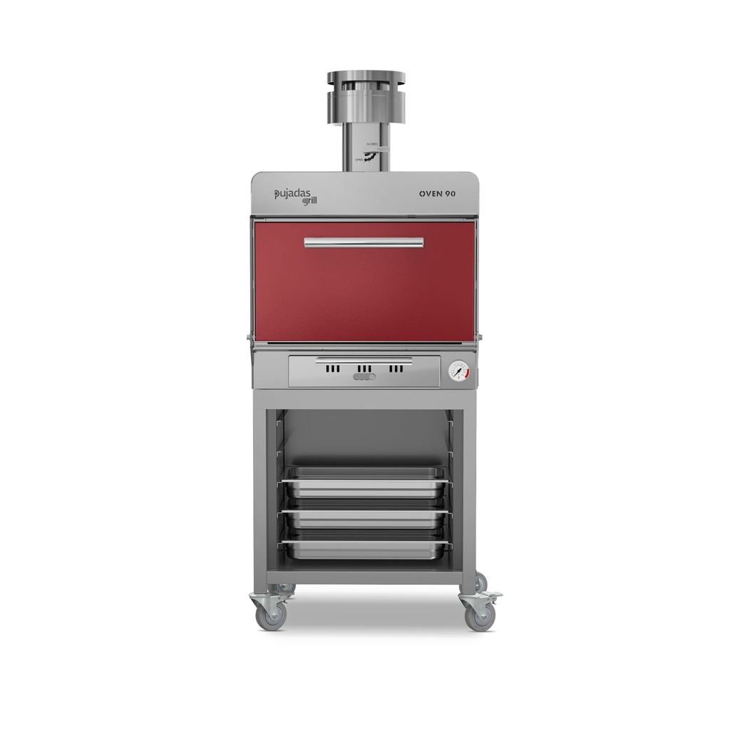 Horno de brasa Functional 90 Rojo