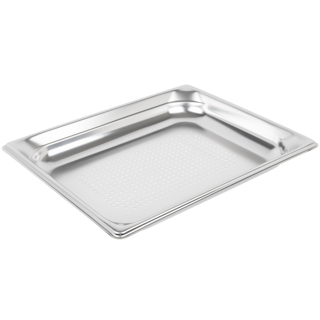 [90213] Cubeta Gastronorm Super Pan 3® Perforada de acero inoxidable de tamaño 1/2 y 40 mm de profundidad