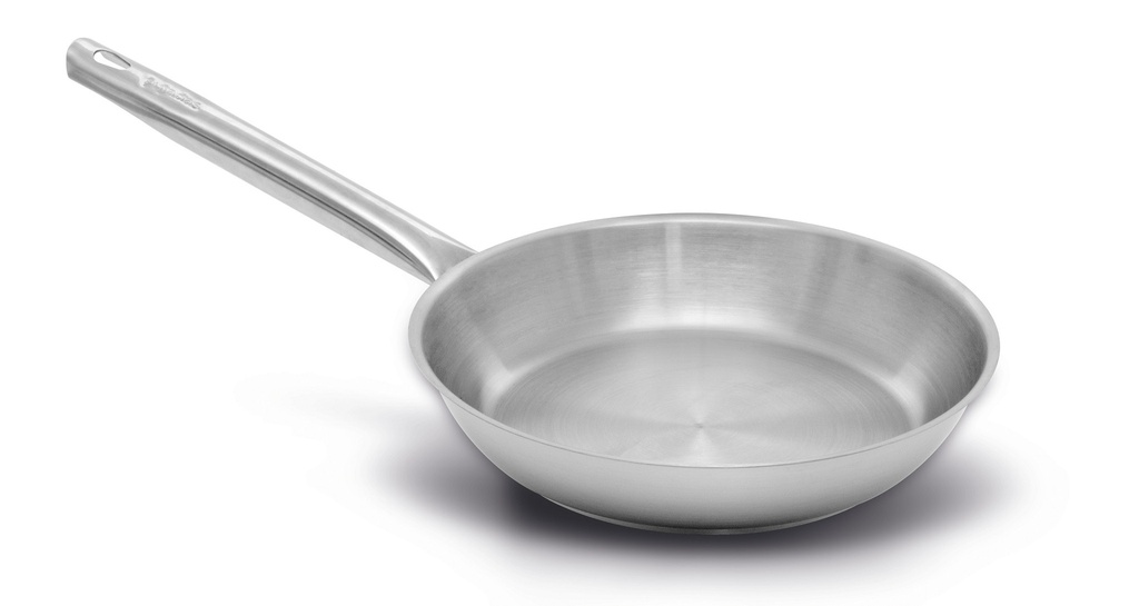 Sartén Inox-Pro Expert con mango Ergos de acero inoxidable de 36 centímetros lista para la inducción