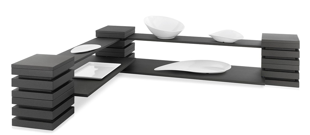 [P905410] L Forma de dos niveles presentación Kit para cúbicos