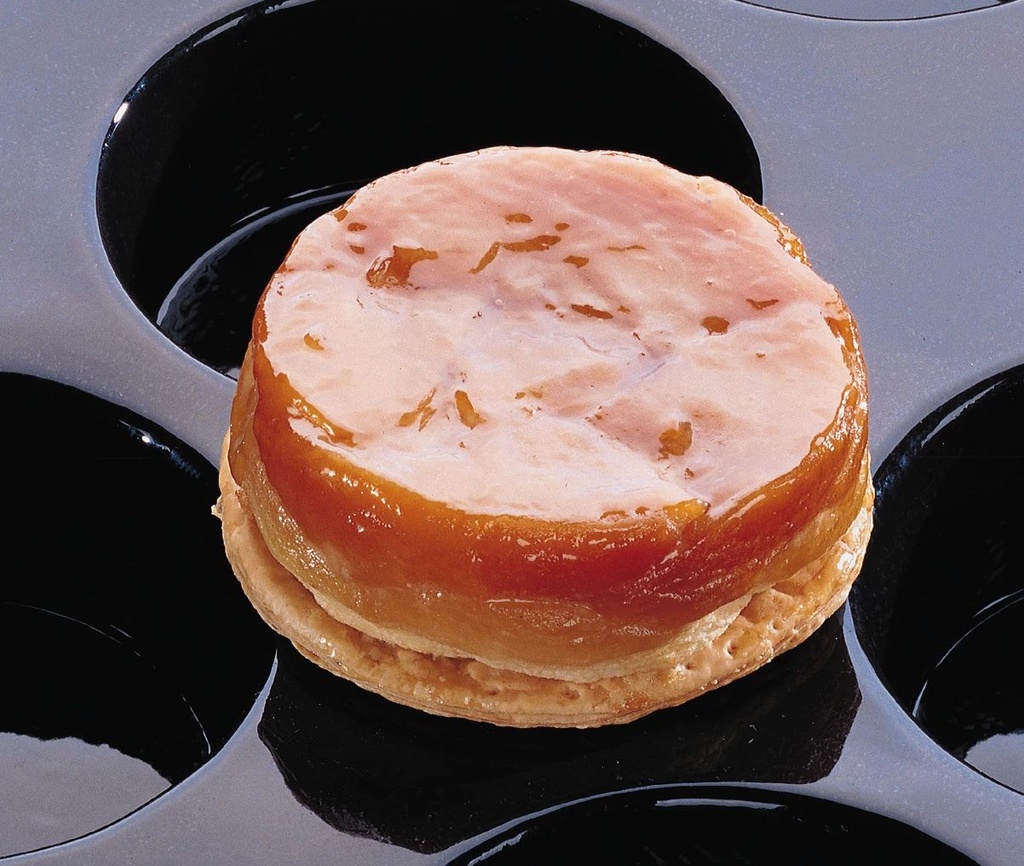 Molde Flexipan en forma de Tartas tatin de 10 centímetros