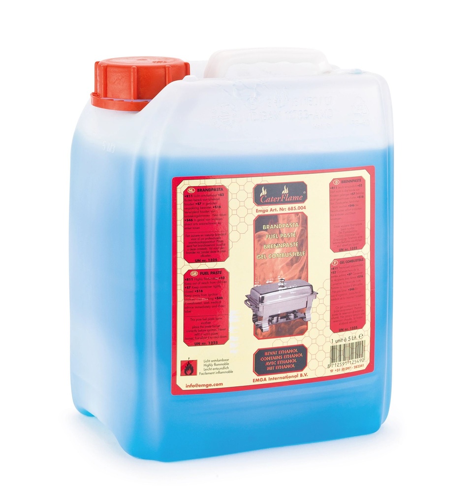 Fuel para chaging dish. 5 litros.