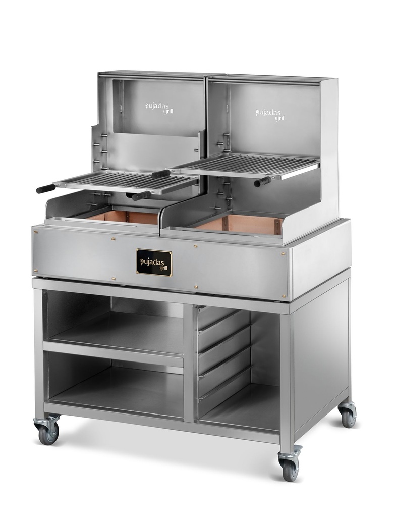 Brasa abierta lite Acero Inoxidable