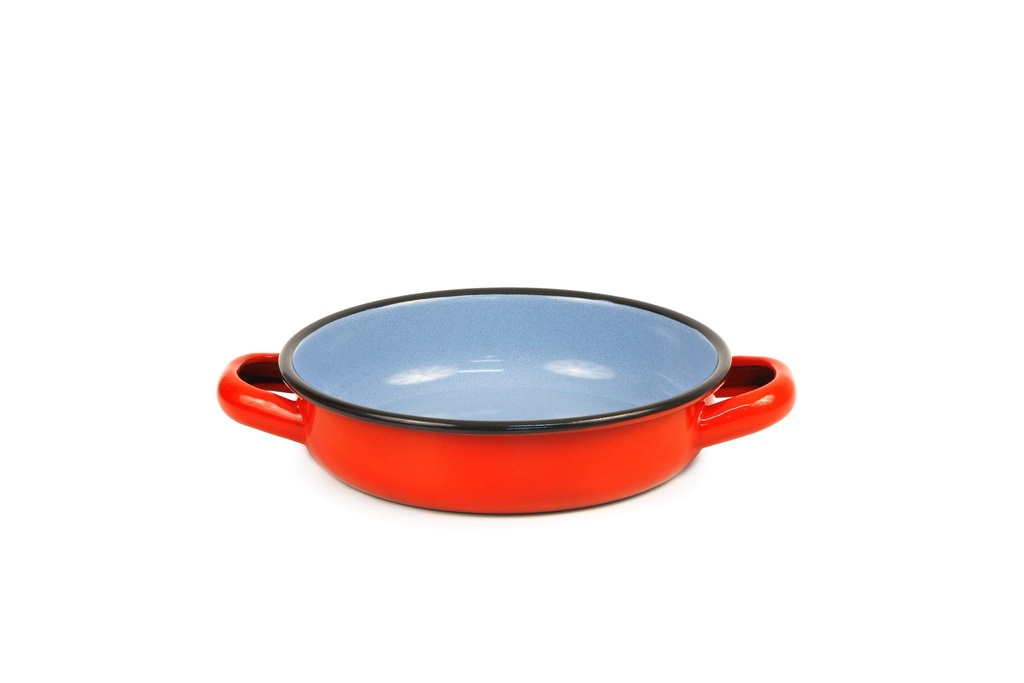 [P999012] Cacerola baja de acero esmaltado sin tapa 12 cm