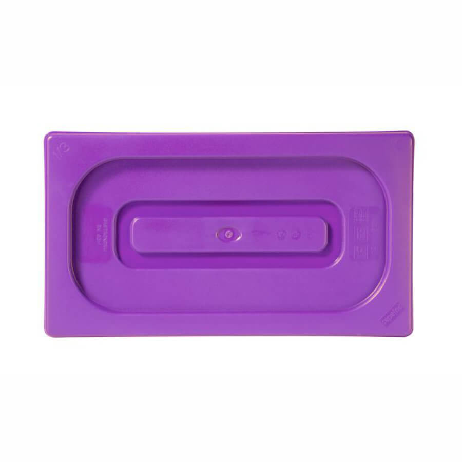 Tapa Gastronorm Polinorm de Polietileno 1/2 en violeta