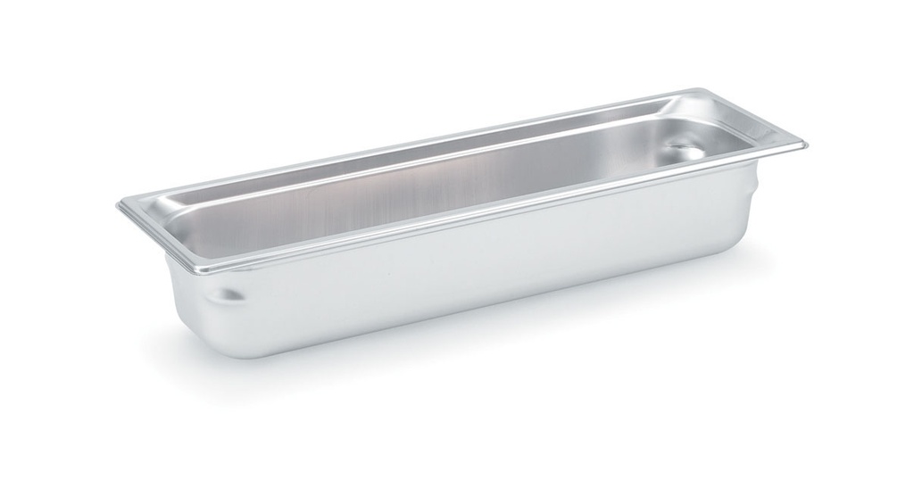 [90512] Cubeta Gastronorm Super Pan 3® de acero inoxidable de tamaño 2/4 y 40 mm de profundidad