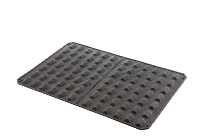 Molde de silicona de 60 x 40 centímetros en forma de Mini Madalenas de 4,2 x 3 centímetros