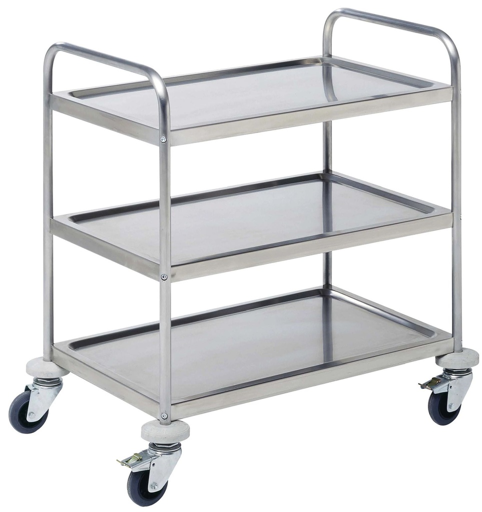 Carro desmontable ligero de 3 niveles