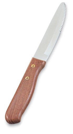 [48148] Cuchillo de filete de 5 pulgadas con mango de madera