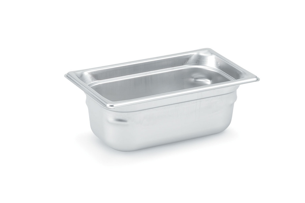 Cubeta Gastronorm Super Pan 3® de acero inoxidable de tamaño 1/4 y 100 mm de profundidad